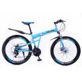 Factory direct selling cheap folding steel and aluminum alloy 26-inch mountain bike.
